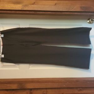 GAP Black Pinstriped Pants